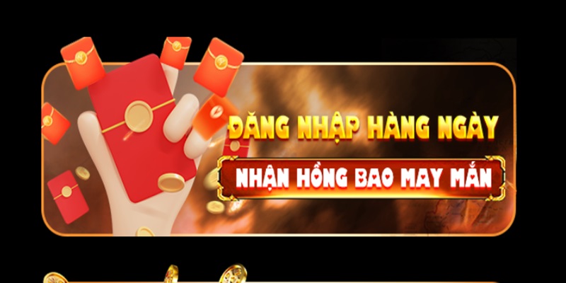 Khuyến mãi nhận lì xì khi đăng nhập mỗi ngày