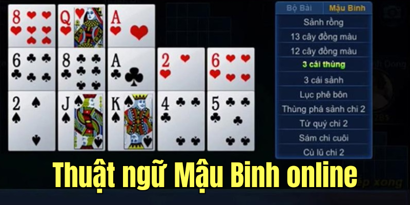 Thuật ngữ Mậu Binh online tại nhà cái King88